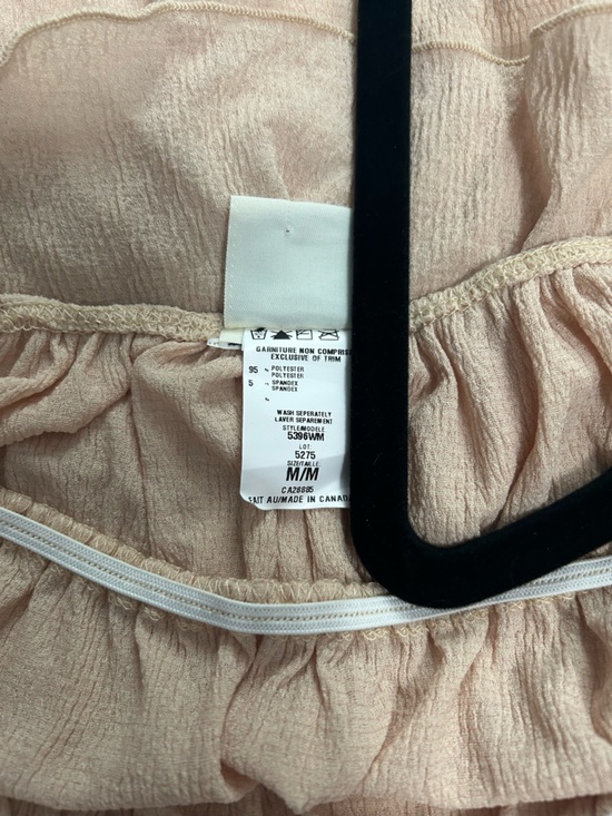 Vintage Y2K 725 Originals Lace Trim Lightweight Boho Spaghetti Strap Tank Top - Picture 4 of 7